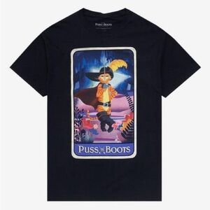 🔥5 for $25🔥 Hot Topic Puss In Boots: The Last Wish Tarot T-Shirt
